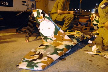 Unmanned Aerial Vehicle (UAV) der Hisbollah, sichergestellt durch die Israel Defense Forces (IDF) 2006.