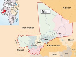 Die Education and Training Task Force (ETTF) bildet die Soldaten der malischen Armee (Forces Armees Maliennes, FaMa) aus. Das Headquarter der ETTF liegt in der Hauptstadt Bamako. Die Ausbildungen hingegen finden in den Regionen Regou, Mopti und Gao statt, wobei Gao etwa 1.200 Kilometer vom Headquarter entfernt liegt. (Grafiken: RedTD/H.P. Luigi Rizzardi)