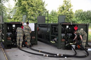 Angehende Sachkundige bei der praktischen Ausbildung. (Foto: Bundesheer/Bach)