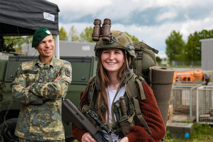 Seit April 2023 bietet der freiwillige Grundwehrdienst Frauen im Österreichischen Bundesheer einen unverbindlichen Einstieg ins Militär. (Foto: Bundesheer/Helmut Steger)