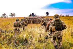 Insgesamt 3.600 Soldaten nahmen beim Manöver "Rapid Trident 2019" teil. (Foto: Ukrainische Streitkräfte)